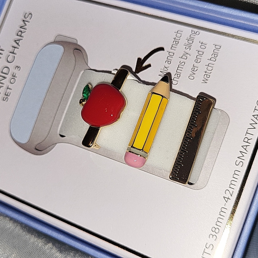 True to Form Teacher Watch Band Charms Set Te Rt TL